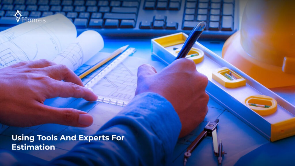using tools and experts house construction cost in Bangalore